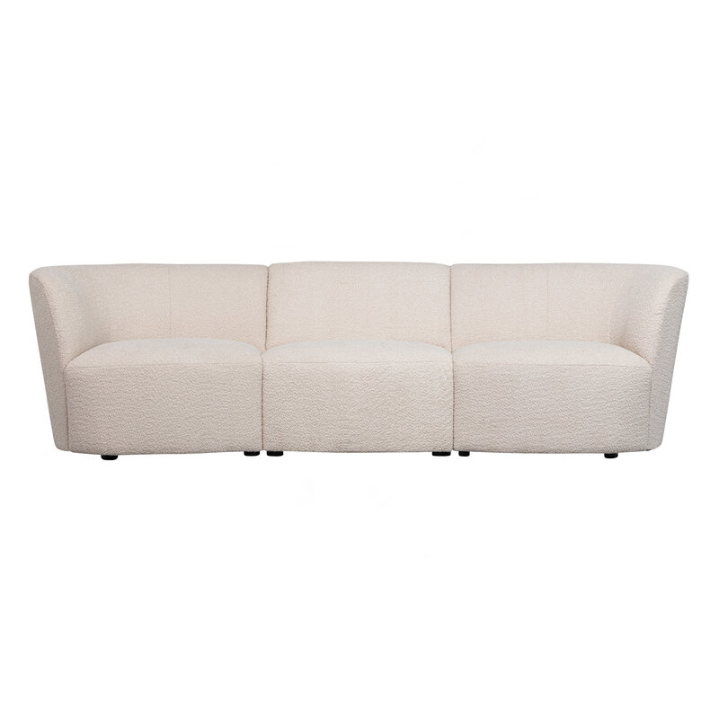WOOOD-collectie Coco 1-zits Element BouclÉ Creme