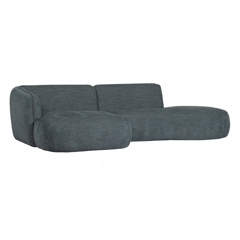 WOOOD Exclusive-collectie Polly Chaise Longue Links Blauw/groen