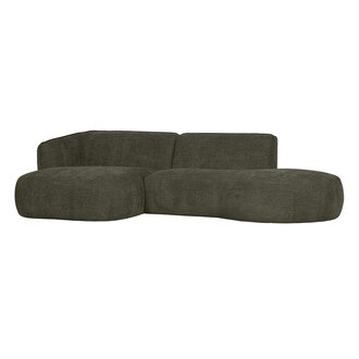 WOOOD Exclusive Polly Chaise Longue Links Warm Groen