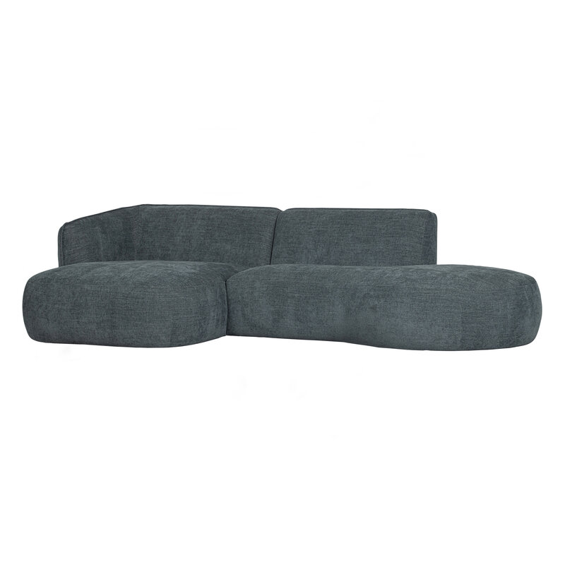 WOOOD Exclusive-collectie Polly Chaise Longue Links Blauw/groen