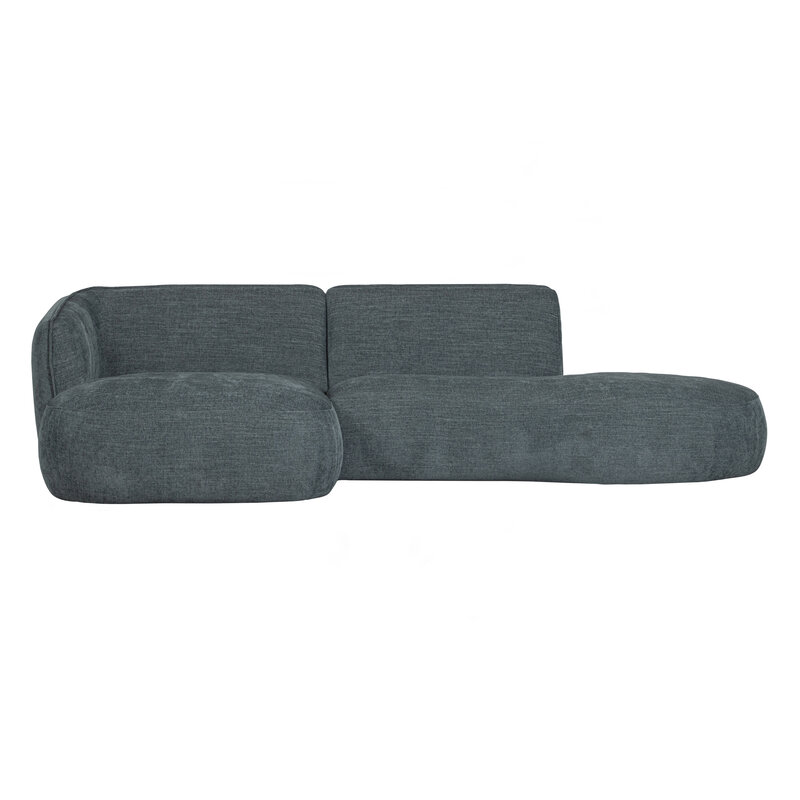 WOOOD Exclusive-collectie Polly Chaise Longue Links Blauw/groen