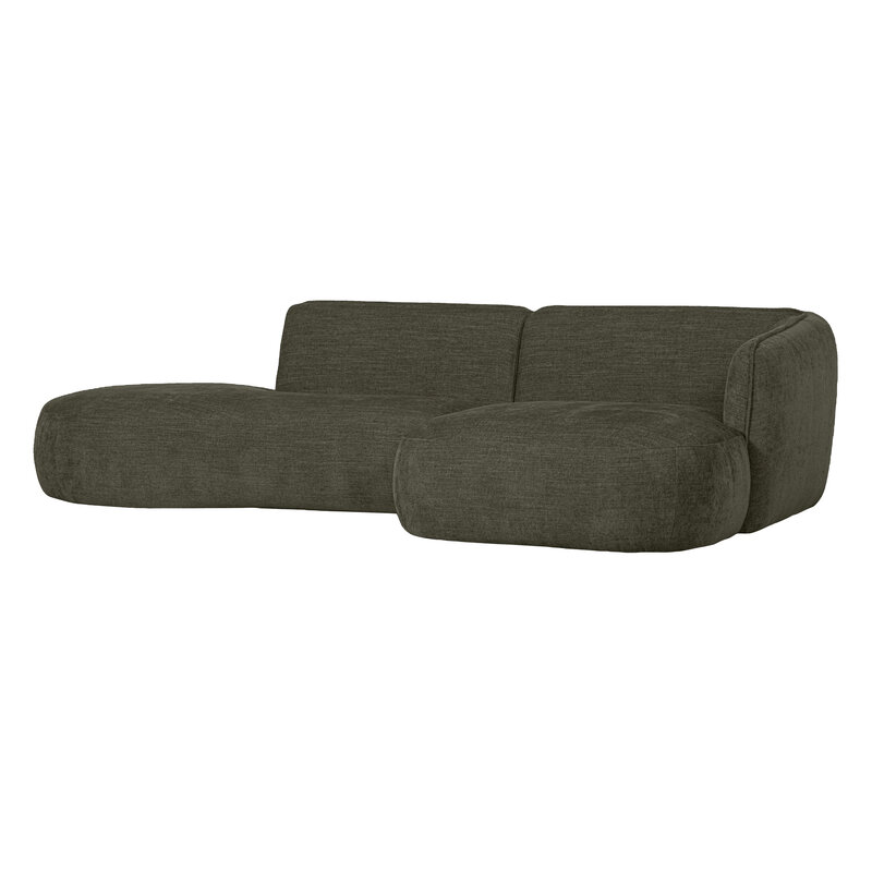 WOOOD Exclusive-collectie Polly Chaise Longue Rechts Warm Groen