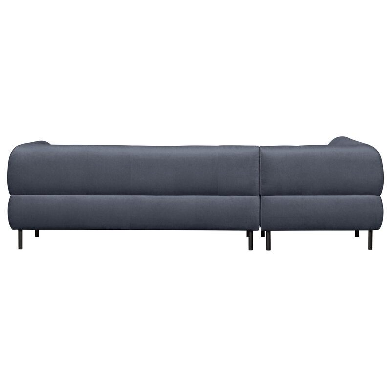 WOOOD-collectie Lloyd Hoekbank Links Gewassen Fluweel Cloud