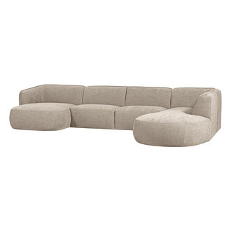 WOOOD Exclusive Polly Sofa U-shape Right Sand