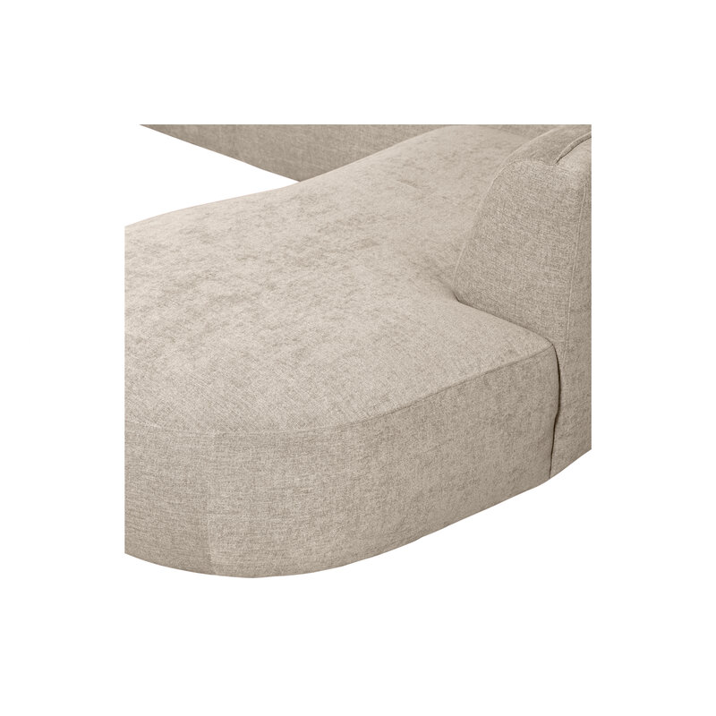WOOOD-collectie Polly Sofa U-shape Right Sand
