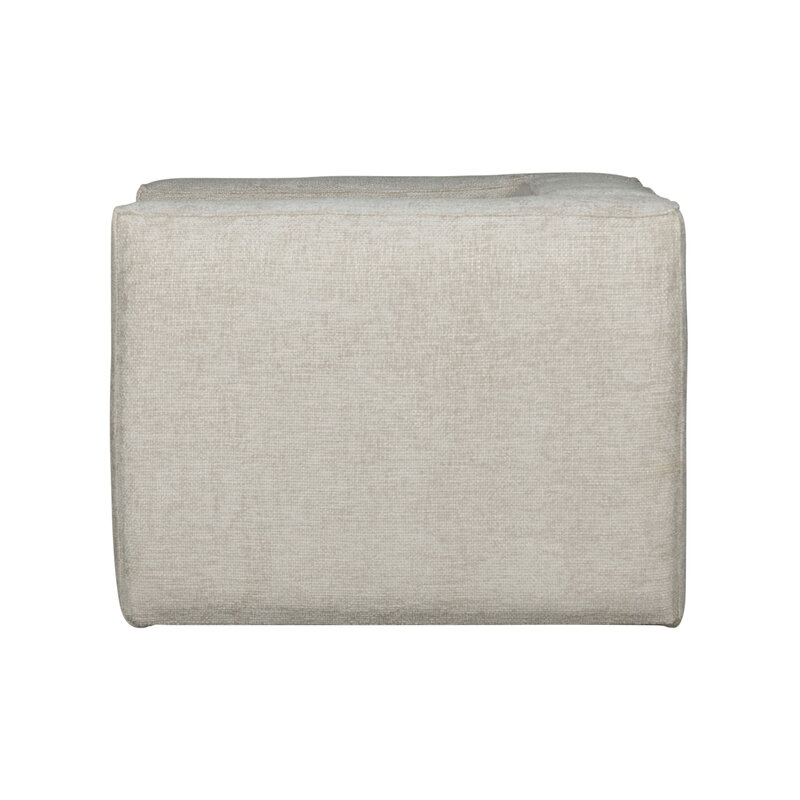 WOOOD-collectie Bean Fauteuil Grove Melange Stof Naturel