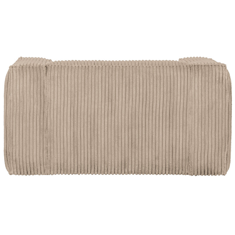 WOOOD-collectie Bean Fauteuil Grove Ribstof Travertin