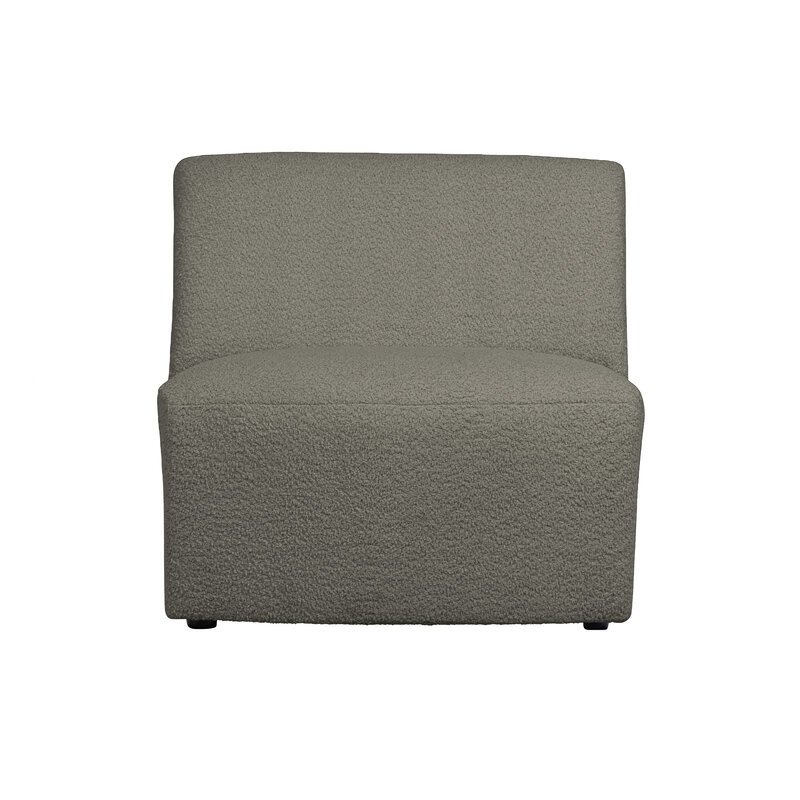 WOOOD-collectie Coco 1-zits Element BouclÉ Warm Groen