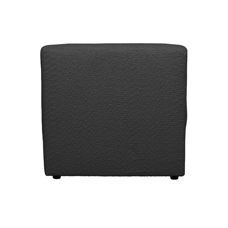 WOOOD-collectie Coco 1-zits Element BouclÉ Donkergrijs