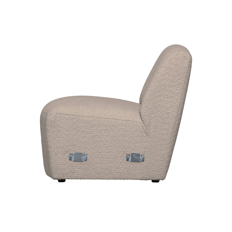 WOOOD-collectie Coco 1-zits Element BouclÉ Zand