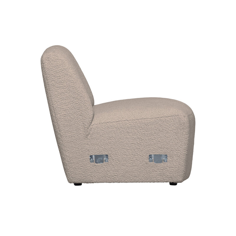 WOOOD-collectie Coco 1-zits Element BouclÉ Zand