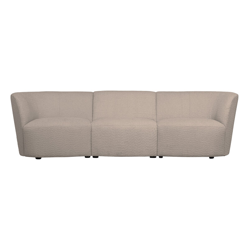 WOOOD-collectie Coco 1-zits Element BouclÉ Zand