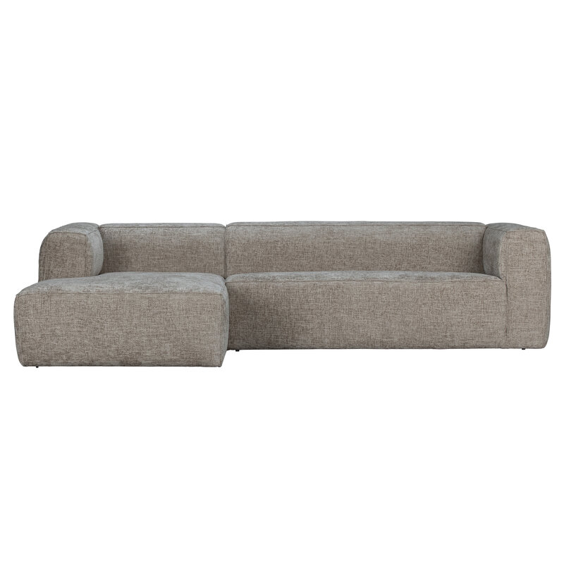 WOOOD Exclusive-collectie Bean Corner Sofa Left Hefty Melange Travertin