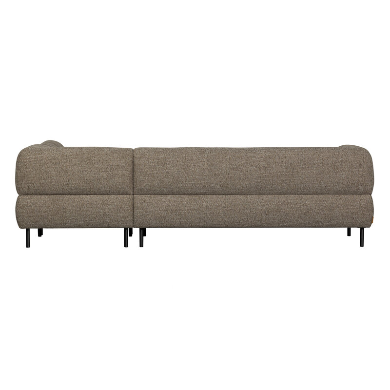 WOOOD-collectie Lloyd Corner Sofa Right Coarse Woven Dark Brown Melange