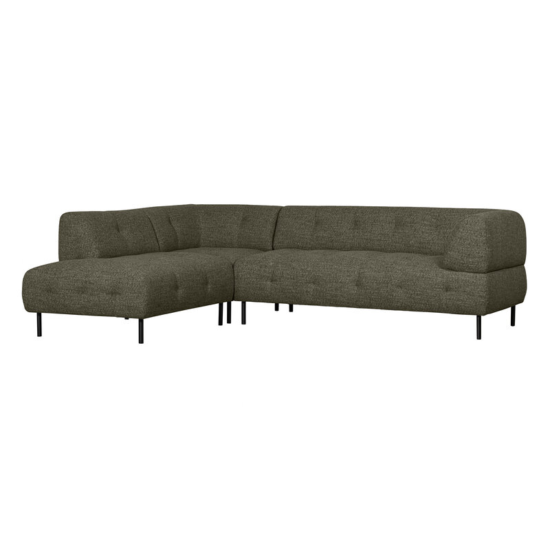 WOOOD-collectie Lloyd Corner Sofa Left Coarse Woven Green Melange