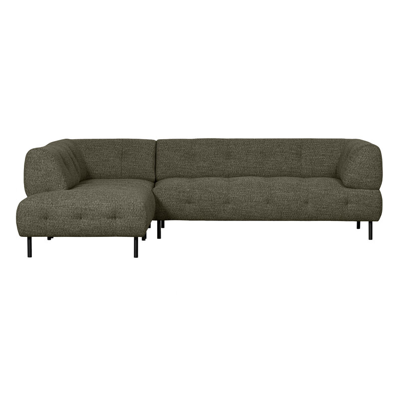 WOOOD-collectie Lloyd Corner Sofa Left Coarse Woven Green Melange