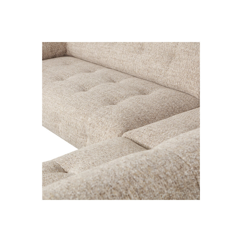 WOOOD Exclusive-collectie Lloyd Corner Sofa Right Coarse Woven Natural Melange