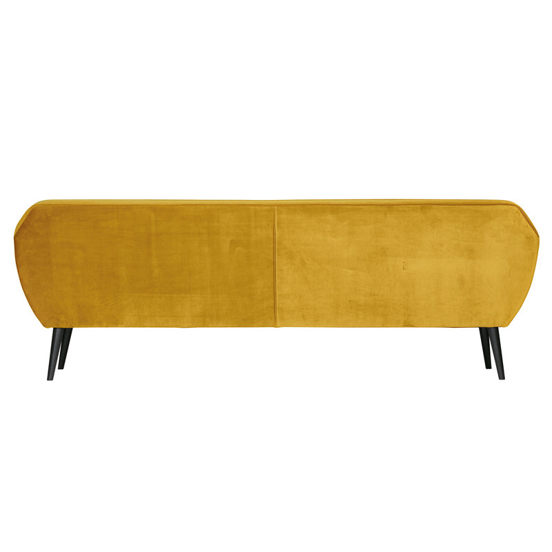 WOOOD-collectie Rocco Xl Sofa 230 Cm Fluweel Oker