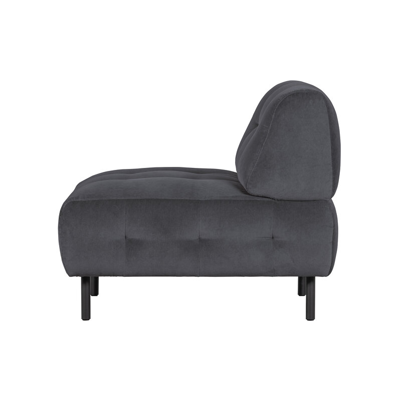 WOOOD-collectie Lloyd Fauteuil Gewassen Fluweel Cloud