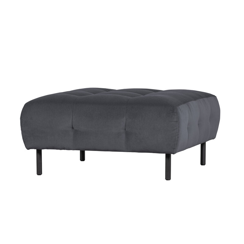 WOOOD-collectie Lloyd Pouf Washed Velvet Cloud