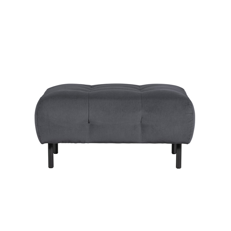WOOOD-collectie Lloyd Pouf Washed Velvet Cloud