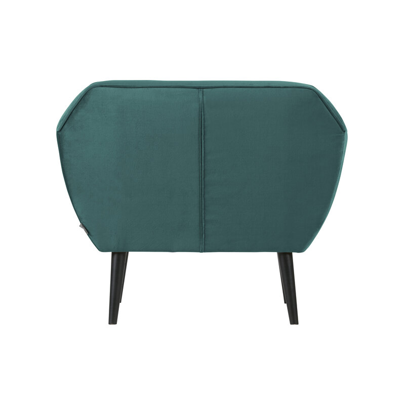 WOOOD-collectie Rocco Fauteuil Fluweel Teal