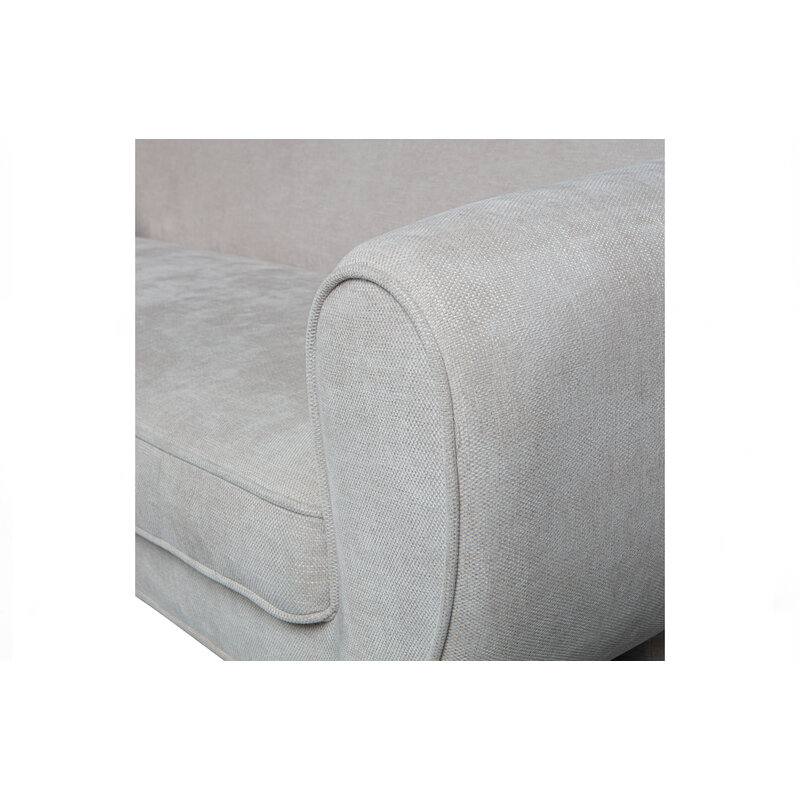 WOOOD-collectie Bodi 2-zits Bank Met Ronde Poten Naturel