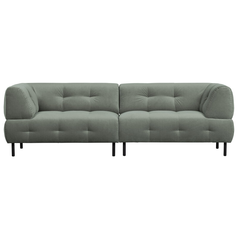 WOOOD-collectie Lloyd 4-seater Washed Velvet Waterplant