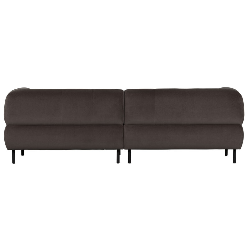 WOOOD-collectie Lloyd 4-seater Washed Velvet Cast Iron