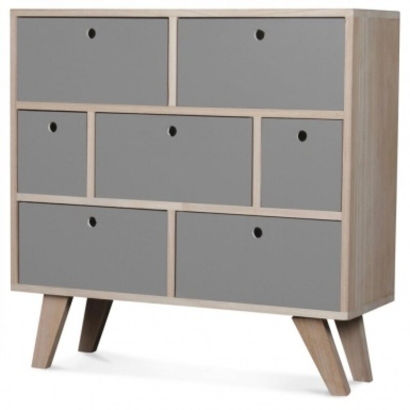 OPJET Chest of drawers Boreal Grey