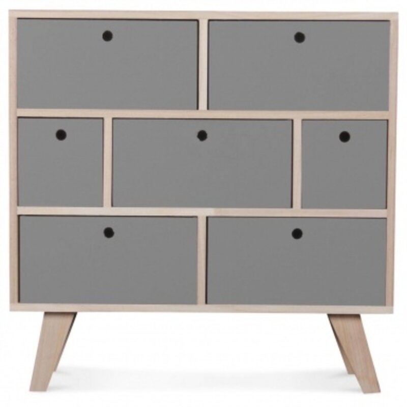OPJET Chest of drawers Boreal Grey