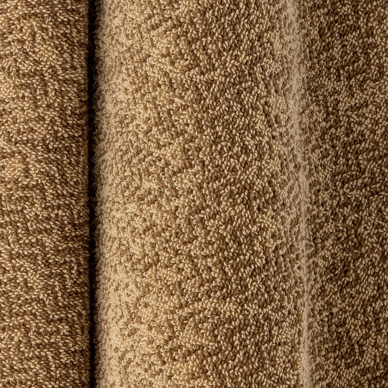 Bloomingville-collectie Kahla handdoek bruin katoen