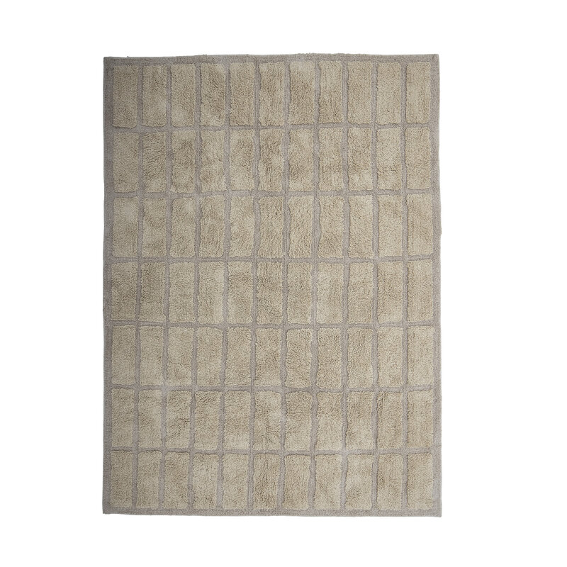 Bloomingville-collectie Any Rug  Nature  Cotton