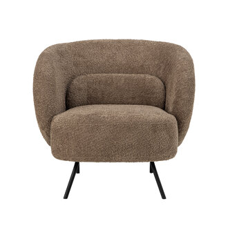 Bloomingville Harry Lounge Chair bruin polyester