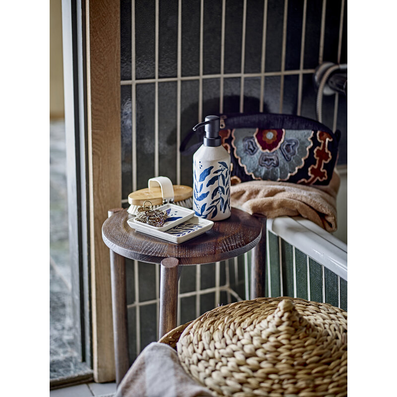 Bloomingville-collectie Dinan mand met deksel naturel waterhyacint