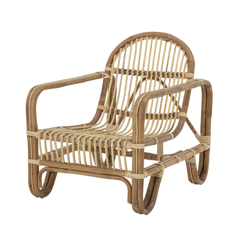 Bloomingville-collectie Baal Lounge Chair naturel rotan