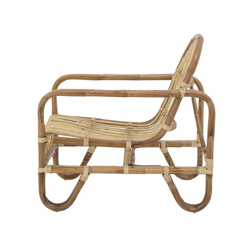 Bloomingville-collectie Baal Lounge Chair naturel rotan