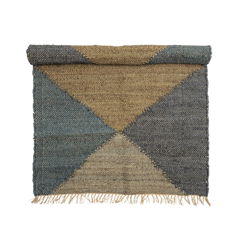 Bloomingville-collectie Caris Rug  Brown  Jute