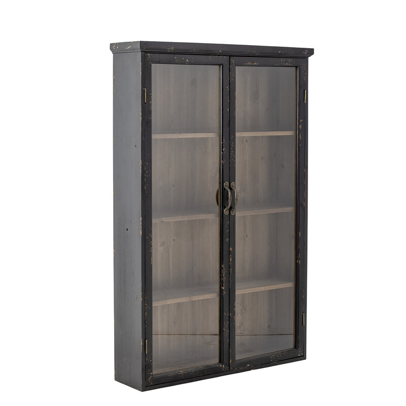 Bloomingville-collectie Hazem Cabinet  Black  Firwood