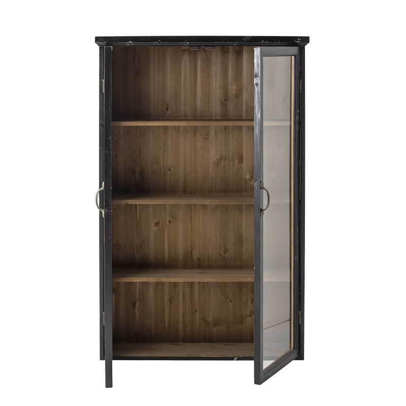 Bloomingville-collectie Hazem Cabinet  Black  Firwood