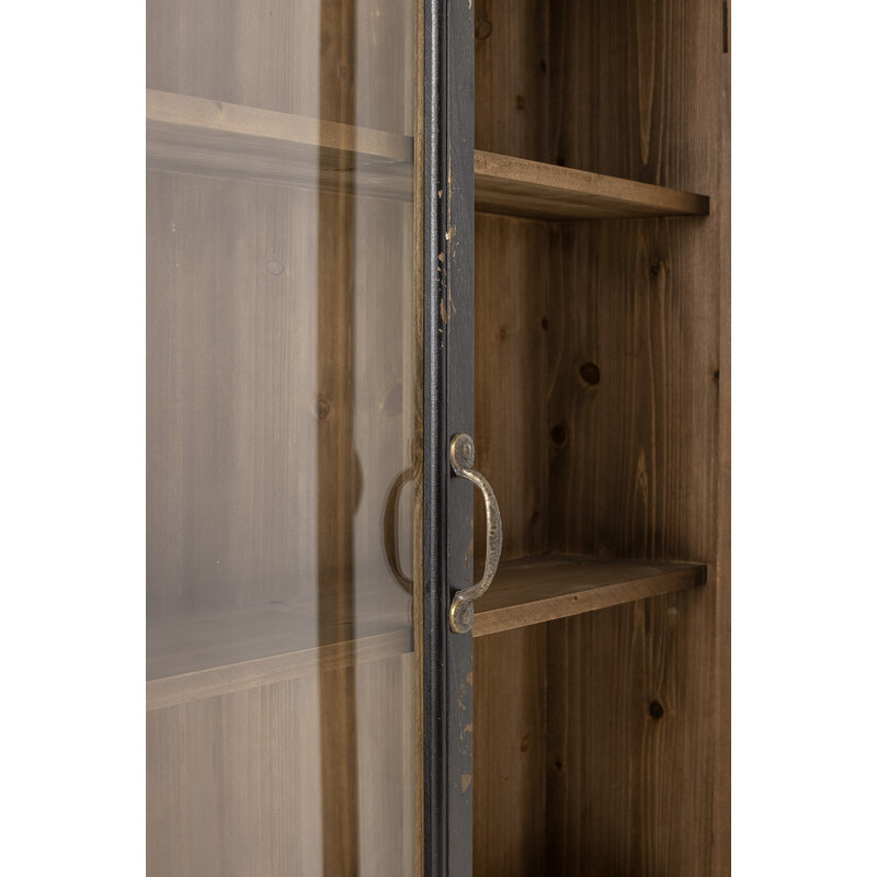 Bloomingville-collectie Hazem Cabinet  Black  Firwood