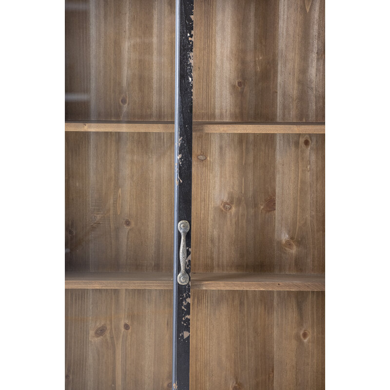 Bloomingville-collectie Hazem Cabinet  Black  Firwood