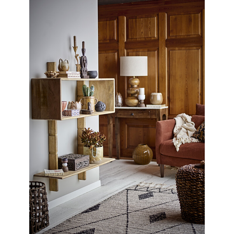 Bloomingville-collectie Millian Shelf  Nature  Mango