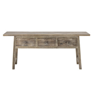 Bloomingville Camden consoletafel naturel hergebruikt grenenhout