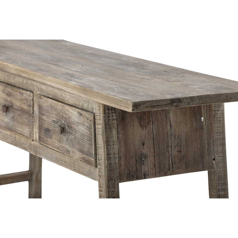 Bloomingville-collectie Camden Console Table  Nature  Reclaimed Pine Wood