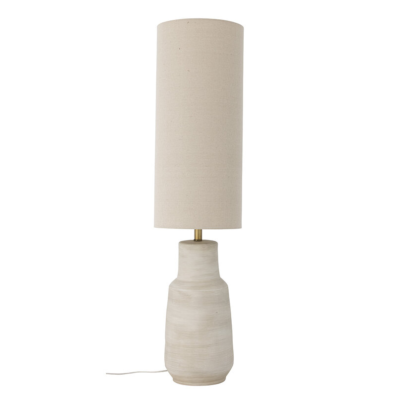 Bloomingville-collectie Linetta Floor Lamp  White  Stoneware