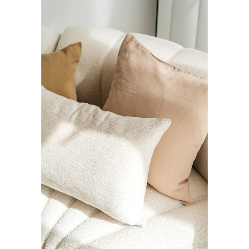 Studio Femme home-collectie Sierkussenhoes Scotty Nude  50x50 cm