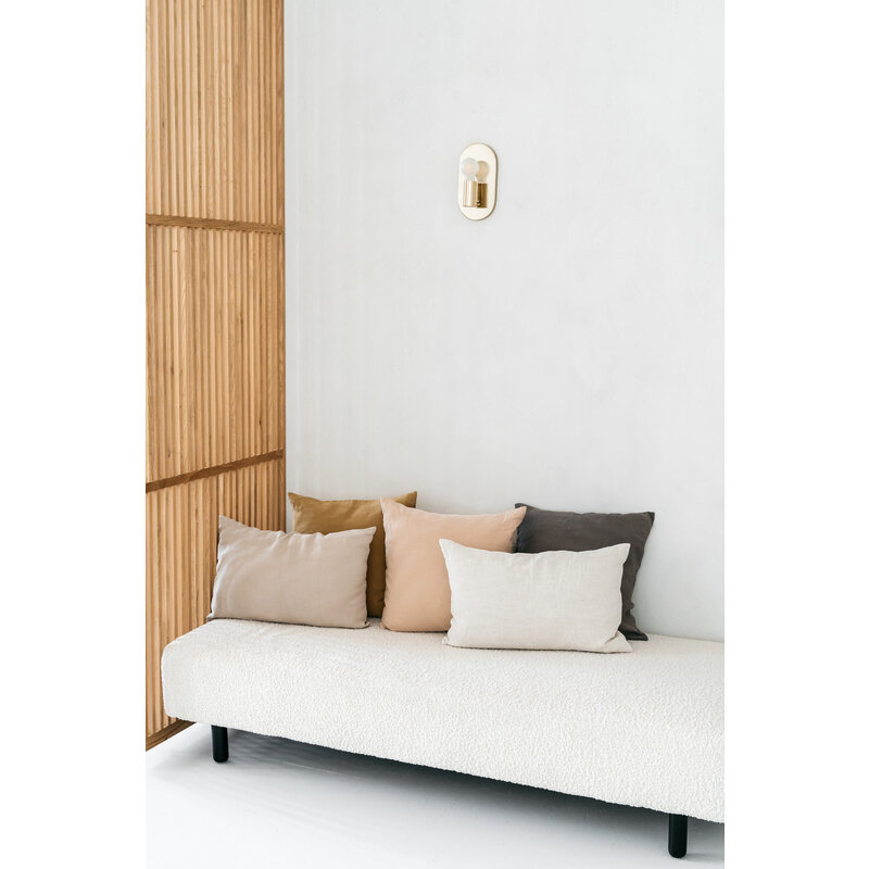 Studio Femme home-collectie Sierkussenhoes Scotty Goudbruin  50x50 cm