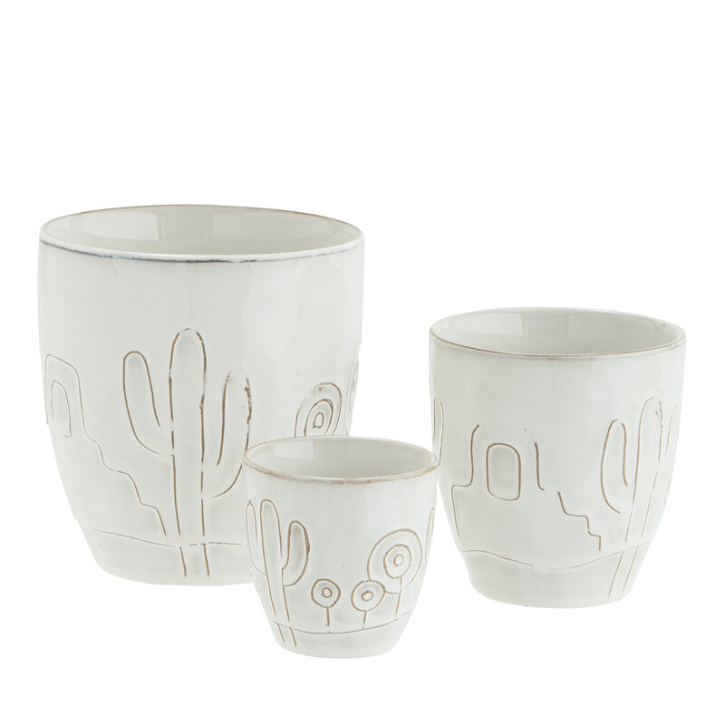 Madam Stoltz-collectie Stoneware flower pots