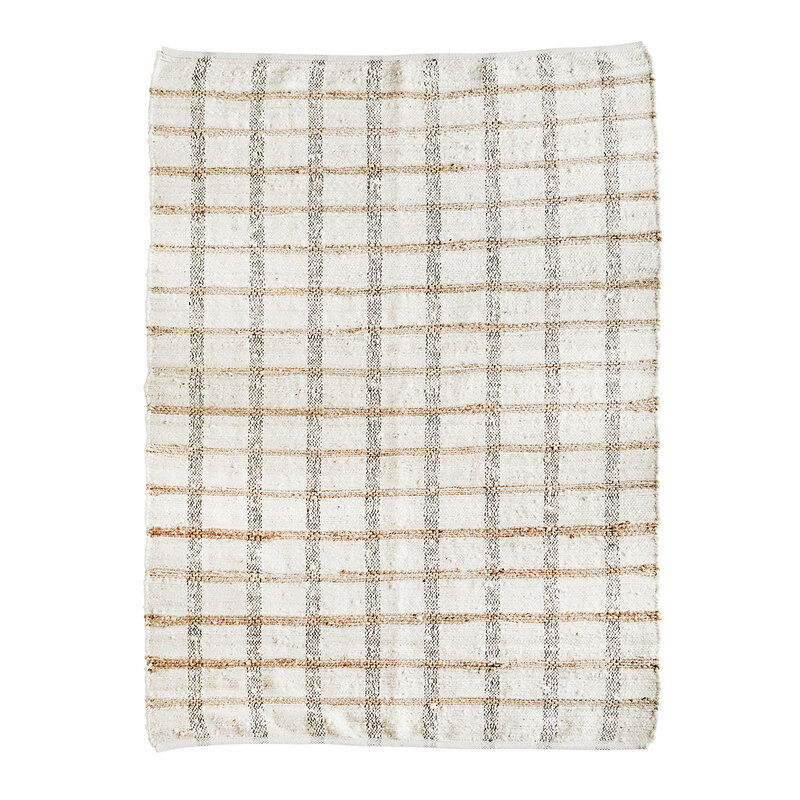 Madam Stoltz-collectie Handwoven jute rug